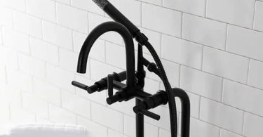 Matte Black Tub Fillers & Faucets for Freestanding Tubs