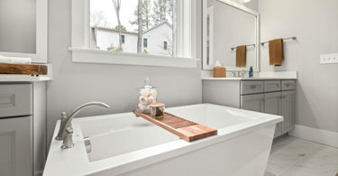 Deck Mount Freestanding Tub