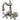 Kingston Brass CC1077T Vintage 3-3/8" Wall Mount Tub Filler - detail view