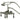 Kingston Brass CC19T Vintage 3-3/8" Wall Mount Tub Filler - detail view