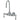 Kingston Brass CC1T Vintage 3-3/8" Wall Mount Tub Filler - detail view