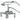 Kingston Brass CC21T Vintage 3-3/8" Wall Mount Tub Filler - alternate view