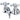 Kingston Brass CC37T Vintage 3-3/8" Wall Mount Tub Filler - alternate view