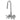 Kingston Brass CC77T Vintage 3-3/8" Wall Mount Tub Filler - detail view