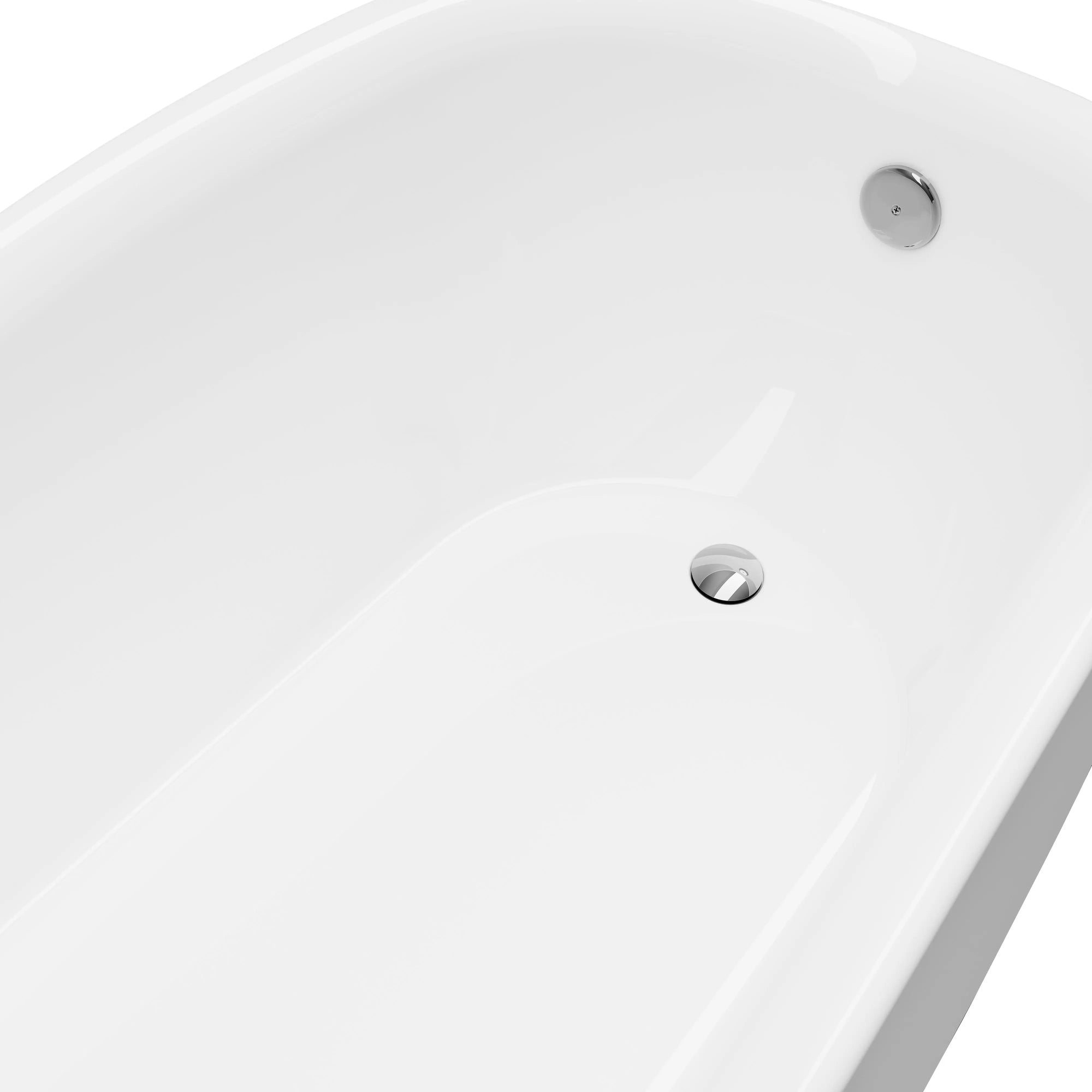 A & E Bath and Shower Axel 68" Premium Acrylic Oval Freestanding Bathtub A & E Bath and Shower