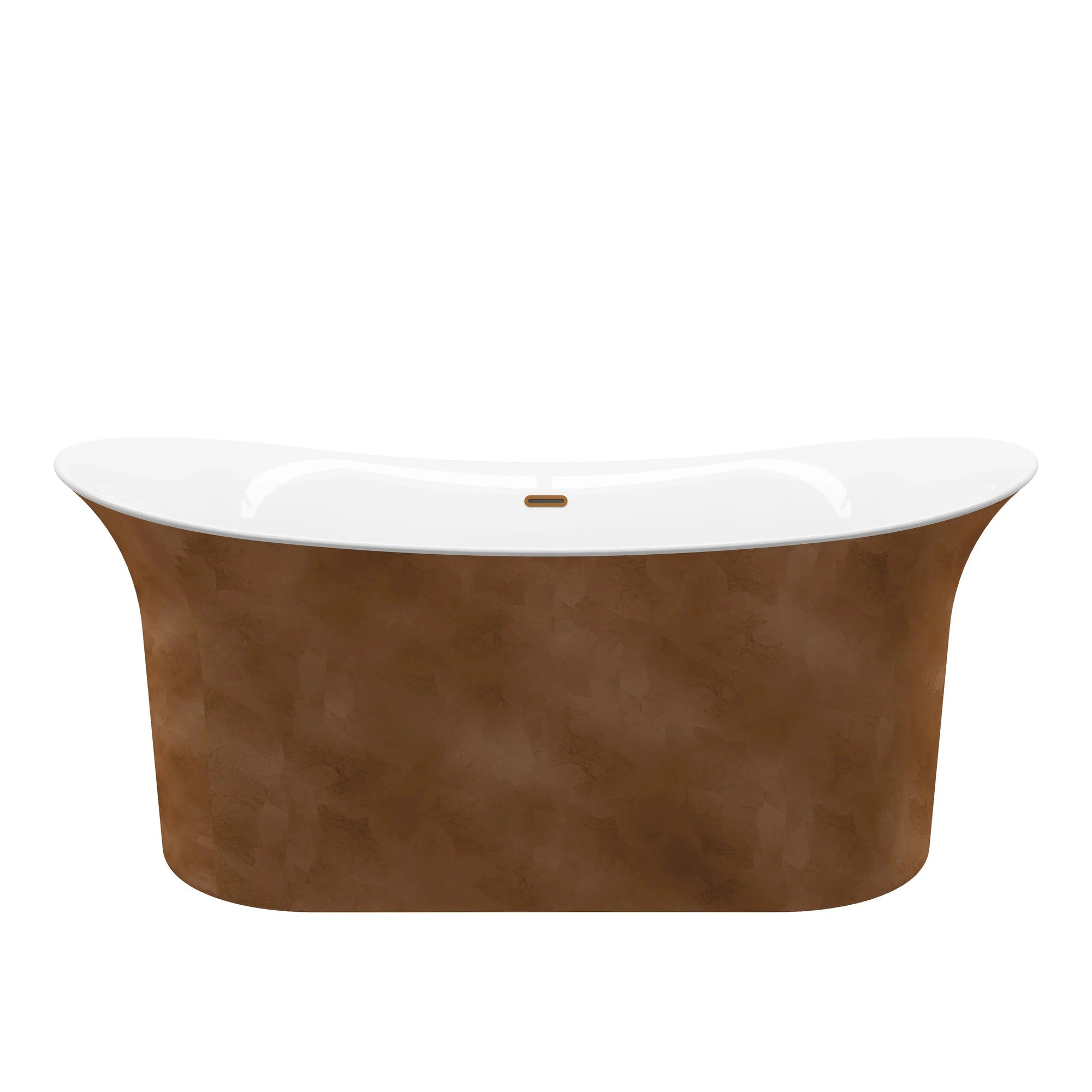 A & E Bath and Shower Axel 68" Premium Acrylic Oval Freestanding Bathtub A & E Bath and Shower