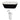 ANZZI Dualita Series Black Soaking Tub with Freestanding Faucet - detail view