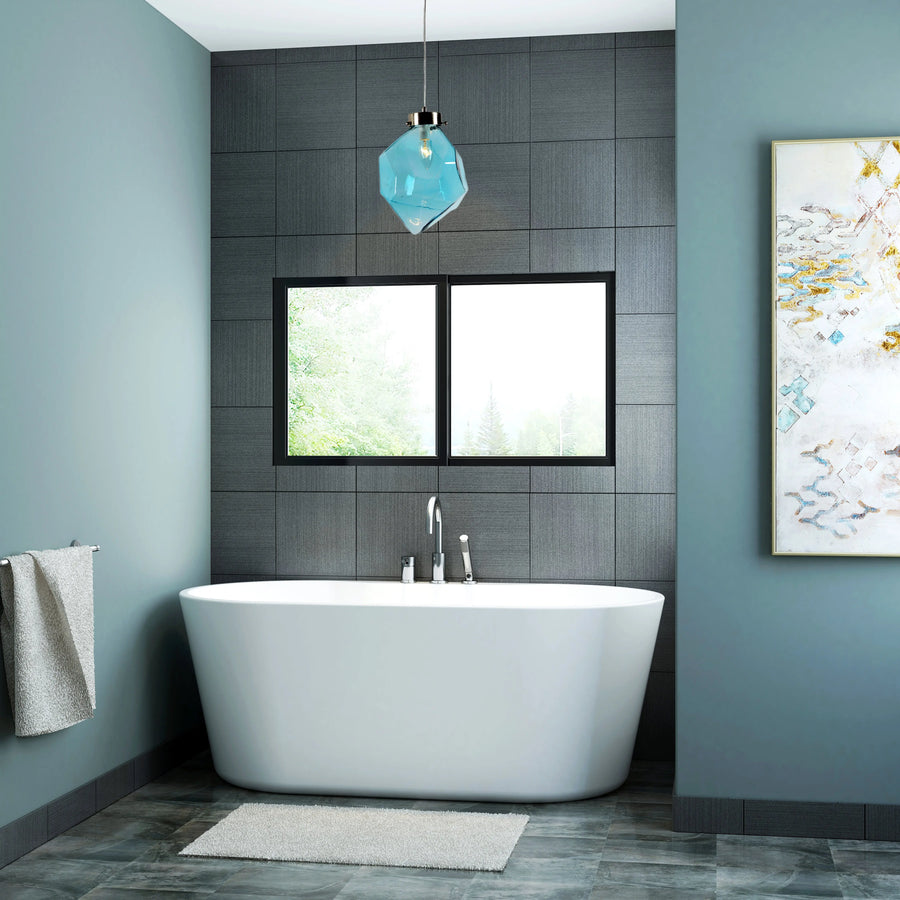A&E Bath and Shower Sorel 62" Acrylic Freestanding Tub