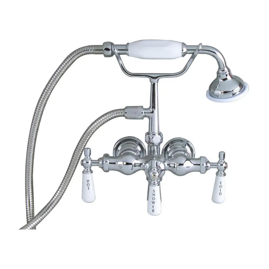 Barclay 4025-PL Clawfoot Tub Filler Hand Held-Shower Old Style Spigot Barclay Products