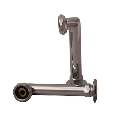 Barclay 4503 6" Faucet Elbows for Deck Mounting Pair - side view