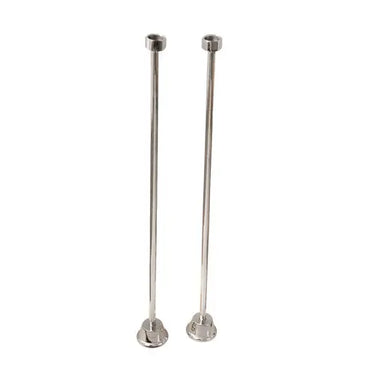 Barclay 5577 Straight Bath Supply - Plated Locknuts, Brass Locknuts, Supply Tubes Barclay Products