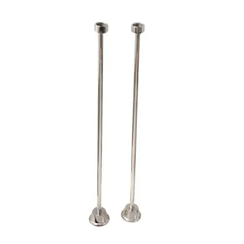 Barclay 5577 Straight Bath Supply - Plated Locknuts, Brass Locknuts, Supply Tubes Barclay Products