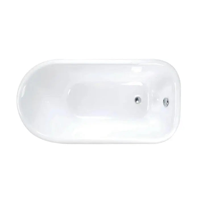 Barclay Addison 48" Cast Iron Roll Top Freestanding Tub