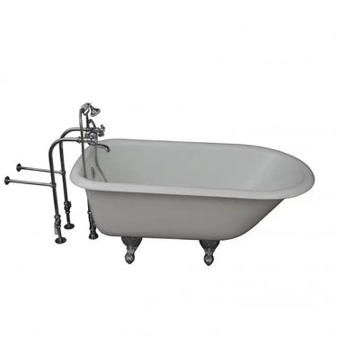 Barclay Antonio 55" Cast Iron Roll Top Tub Kit