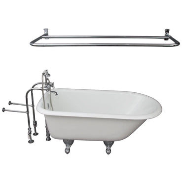 Barclay Antonio 55" Cast Iron Roll Top Tub Kit Barclay Products
