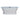 Barclay Conrad 60" Cast Iron Roll Top Double Ended Pedestal Tub