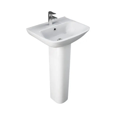 Barclay Eden 450 Pedestal Lavatory Bathroom Sink - 4" Centerset