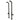 Barclay - Freestanding Tub Supplies with Stops - 4502MC Barclay Products