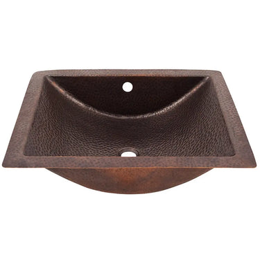 Barclay Fuller Concave Copper Undermount Basin Bathroom Sink