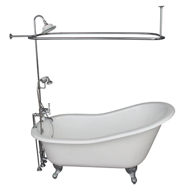 Barclay Griffin 61" Cast Iron Slipper Tub Kit