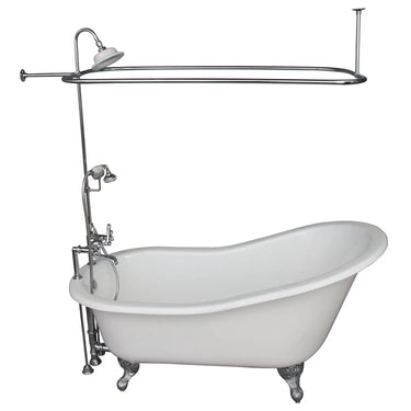 Barclay Griffin 61" Cast Iron Slipper Tub Kit