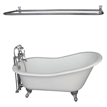 Barclay Griffin 61" Cast Iron Slipper Tub Kit Barclay Products
