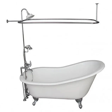 Barclay Icarus 67" Cast Iron Slipper Tub Kit