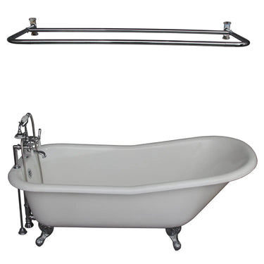 Barclay Icarus 67" Cast Iron Slipper Tub Kit