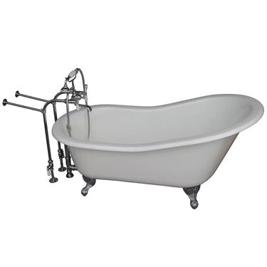 Barclay Icarus 67" Cast Iron Slipper Tub Kit - No Holes