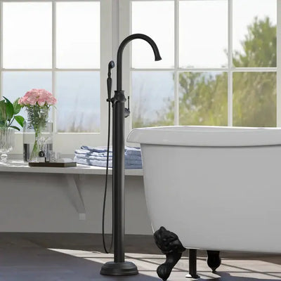Barclay LeBaron Freestanding Tub Filler with Hand Shower 7976 Barclay Products