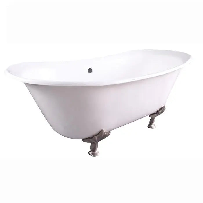 Barclay - Maxmillian 67" Cast Iron Double Slipper Freestanding Tub - CTDSN67-WH Barclay Products