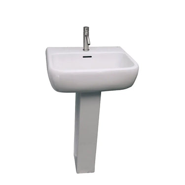 Barclay Metropolitan 600 Pedestal Lavatory - 8" Widespread