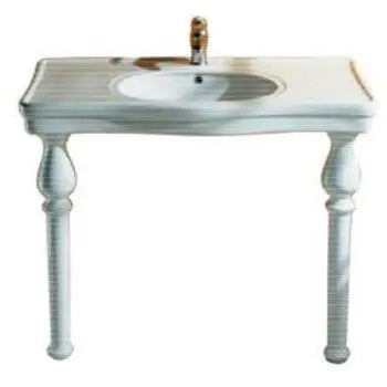 Barclay Milano Deluxe Console Table Bathroom Sink - side view