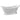 Barclay Montgomery ATDSNTD69B-WH Premium Acrylic Double Slipper Freestanding Bathtub