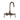 Barclay Products Clawfoot Tub Filler " Leg Tub Diverter - dimensions diagram