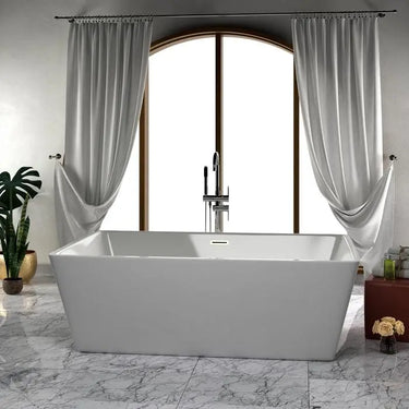 Barclay - Vaughn 71" Extra Wide Rectangle Acrylic Tub - ATRECN71WIG Barclay Products