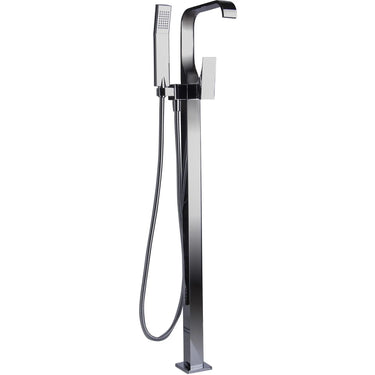ALFI Brand AB2180 Floor Mount Tub Filler with Handheld Shower Head