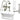 Cambridge Plumbing ADEP-463D-6-PKG Acrylic Double Ended Pedestal Bathtub 70" x 30" with 7 inch Deck Mount Faucet Drillings