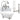 Cambridge Plumbing ADES-463D-2-PKG-BN-7DH Acrylic Double Ended Clawfoot Tub 68" X 28" no Faucet Drillings - Complete Brushed