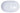 EAGO BA352 23'' White Oval Porcelain Bathroom Sink Basin Without Overflow - detail view