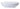 EAGO BA352 23'' White Oval Porcelain Bathroom Sink Basin Without Overflow - dimensions diagram