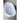 Kingston Brass Aqua Eden 59" Acrylic Single Slipper Freestanding Tub with Reversible/End Drain - alternate view