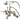 Kingston Brass CC457T Vintage Wall Mount Tub Filler with Adjustable Centers - side view