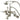 Kingston Brass CC459T Vintage Wall Mount Tub Filler with Adjustable Centers - alternate view
