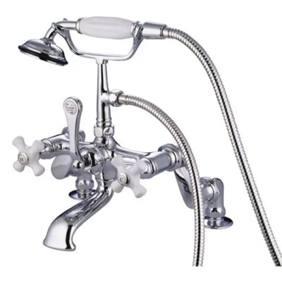 Kingston Brass CC659T Vintage Deck Mount Tub Filler with Adjustable Centers