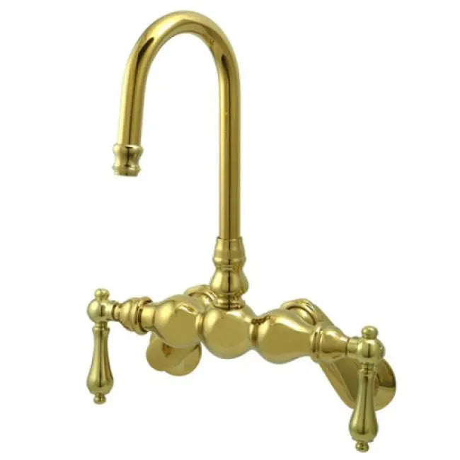 Kingston Brass CC81T Vintage Wall Mount Tub Filler with Adjustable Centers
