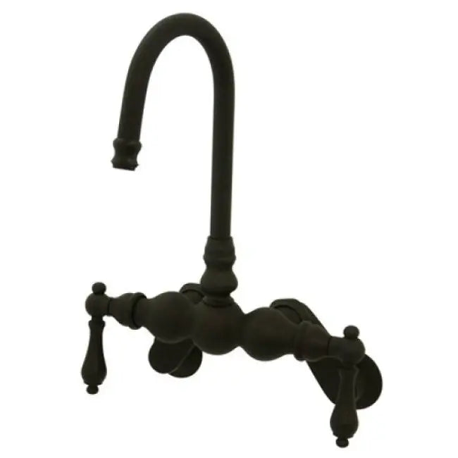 Kingston Brass CC81T Vintage Wall Mount Tub Filler with Adjustable Centers
