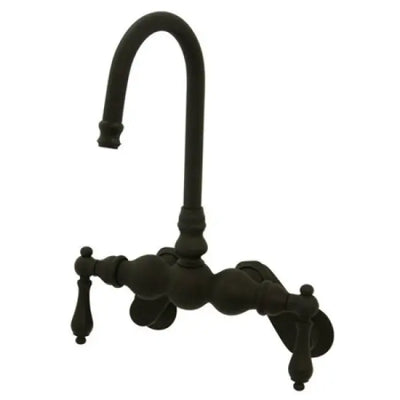Kingston Brass CC81T Vintage Wall Mount Tub Filler with Adjustable Centers