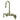 Kingston Brass CC81T Vintage Wall Mount Tub Filler with Adjustable Centers - detail view