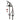 Kingston Brass Concord CCK810XDKL Freestanding Tub Faucet with Supply Line and Stop Valve, Polished Chrome Kingston Brass